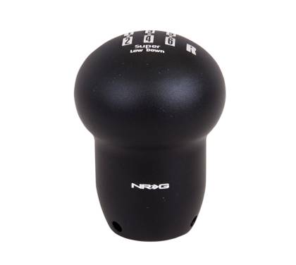 NRG Innovations - NRG Innovations Super Low Down Shift Knob Universal Black -6 speed