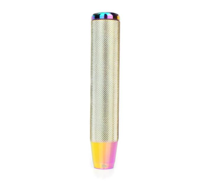 NRG Innovations - NRG Innovations Shift Knob Knurl Hidding Gem Long Neo Chrome