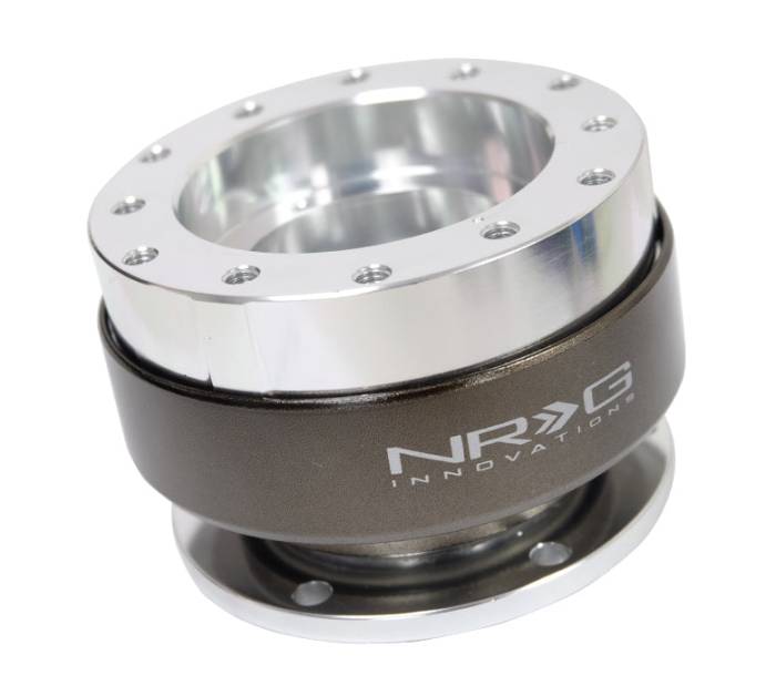 NRG Innovations - NRG Innovations Quick Release - Silver Body/Chrome Ring SFI SPEC 42.1