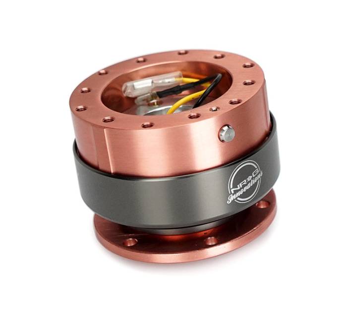 NRG Innovations - NRG Innovations Quick Release - Rose Blush Body/ Titanium Chrome Ring