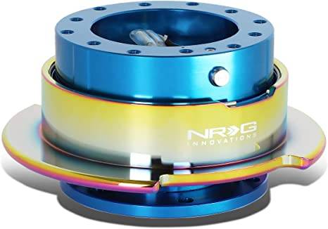 NRG Innovations - NRG Innovations Quick Release - Blue Body/Neo Chrome Ring