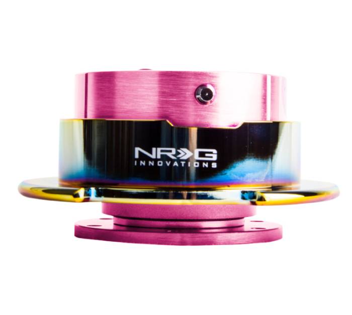 NRG Innovations - NRG Innovations Quick Release - Pink Body/Neo Chrome Ring