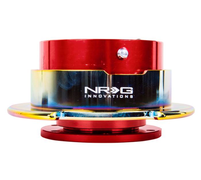 NRG Innovations - NRG Innovations Quick Release - Red Body/Neo Chrome Ring