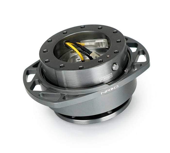 NRG Innovations - NRG Innovations Qucik Release Kit - GunMetal Body / Gunmetal Cutout  Ring