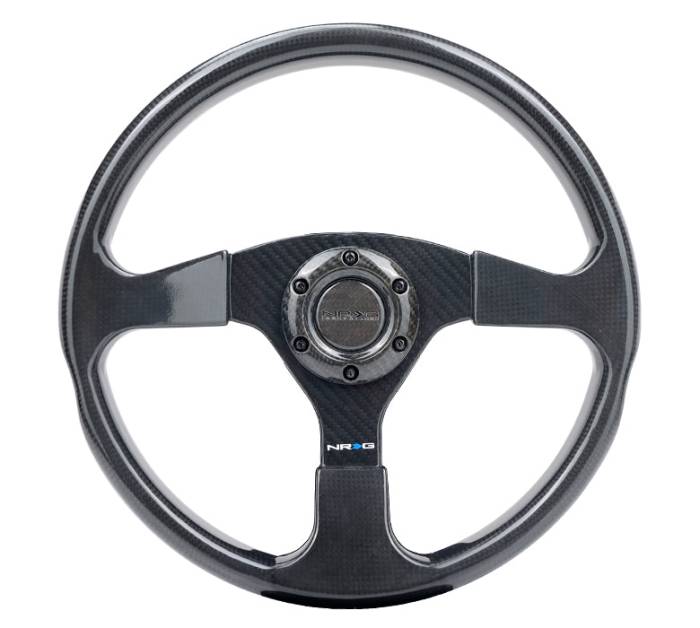 NRG Innovations - NRG Innovations CARBON FIBER STEERING WHEEL 350mm
