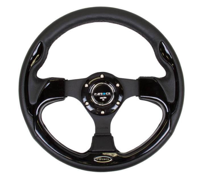 NRG Innovations - NRG Innovations 320mm Steering Wheel w/ Black Trim