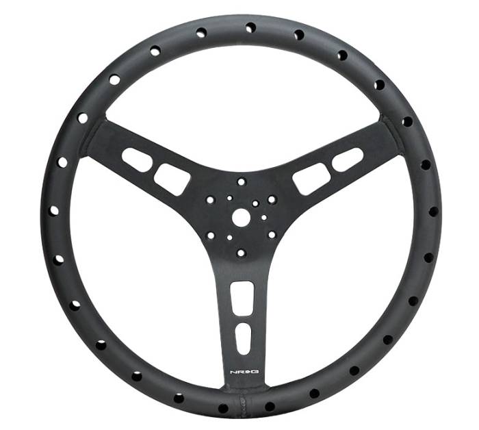 NRG Innovations - NRG Innovations Steering Wheel 380mm Sport Full Aluminum Light Weight Welded