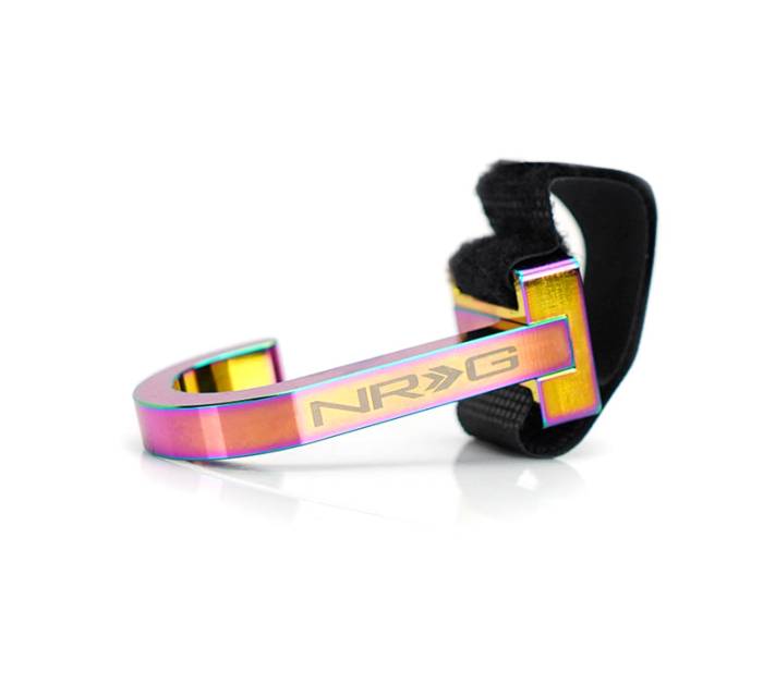 NRG Innovations - NRG Innovations Steering Wheel Hook CNC Aluminum w/ Laser Logo - Multicolor