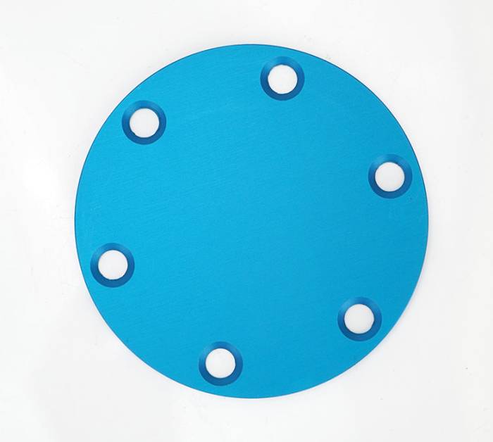 NRG Innovations - NRG Innovations Horn Delete Plate Laser Logo - Blue