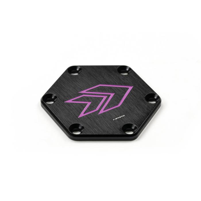 NRG Innovations - NRG Innovations NRG Arrow Engraved Horn Delete Button - Purple