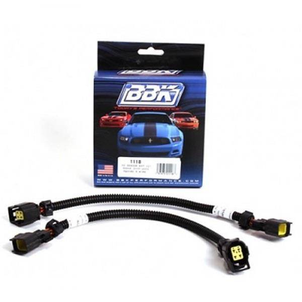 BBK - 2005-2020 Dodge BBK 4 Pin Square Style O2 Sensor Wire Harness Extensions - Rear 24in (pair)
