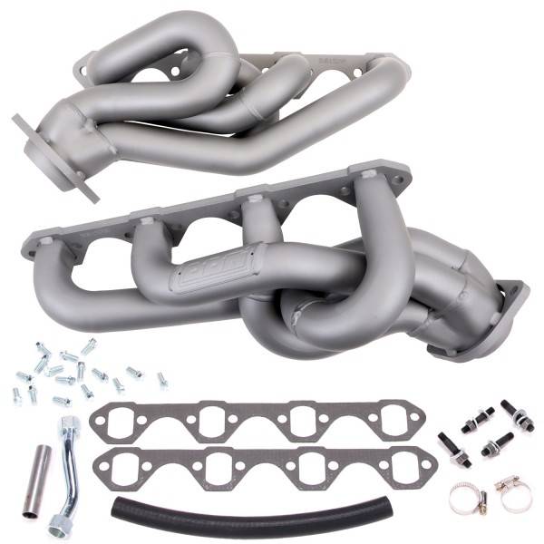 BBK - 1994-1995 Ford Mustang 5.0 BBK Shorty Tuned Length Exhaust Headers - 1-5/8in Titanium Ceramic
