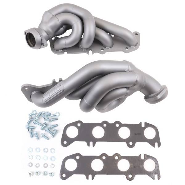 BBK - 2011-2014 Ford F-150 Coyote 5.0 BBK Shorty Tuned Length Exhaust Headers 1-3/4in - Titanium Ceramic
