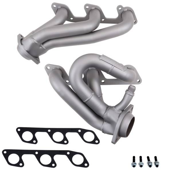 BBK - 2005-2010 Ford Mustang 4.0 V6 BBK Shorty Tuned Length Exhaust Headers 1-5/8in - Titanium Ceramic