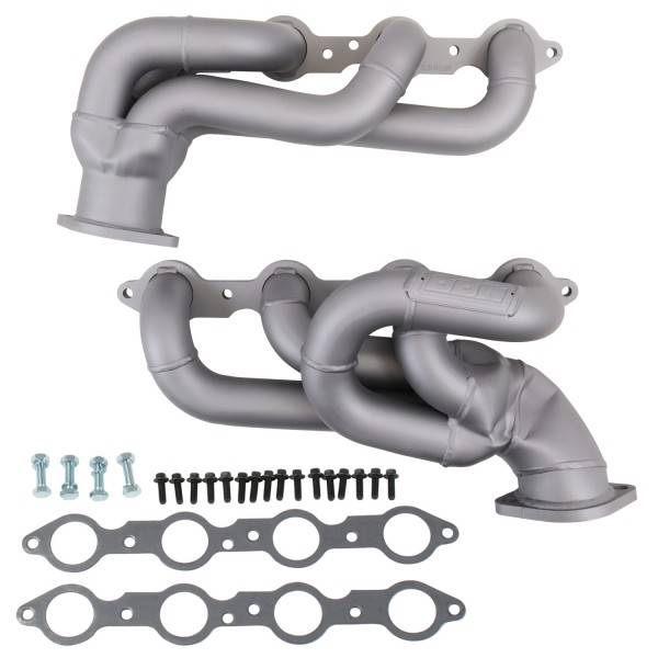 BBK - 2010-2015 Chevrolet Camaro LS3/L99 BBK Shorty Tuned Length Exhaust Headers - 1-3/4in Titanium Ceramic
