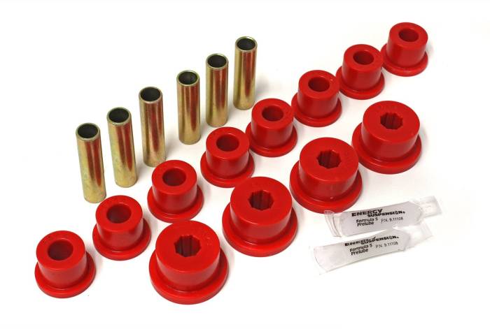 Energy Suspension - 1986-1995 Suzuki Samurai Energy Suspension Suzuki Spring Bushing A.M. - Red
