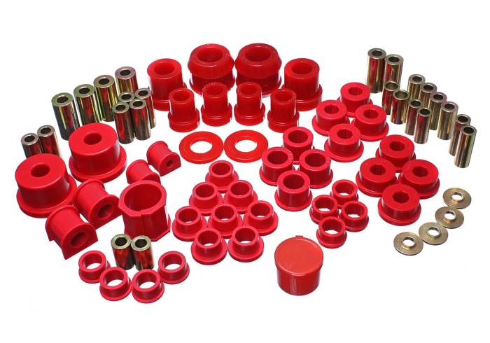 Energy Suspension - 2006-2014 Mazda MX-5 Miata Energy Suspension Red Master Bushing Set