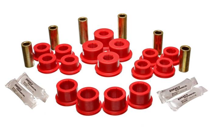 Energy Suspension - 2004-2007 Mazda RX8 Energy Suspension Red Rear Lateral/Trailing Arm Bushings