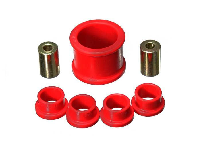 Energy Suspension - 2006-2011 Honda Civic Si Energy Suspension Red Power Steering Rack Bushing Set