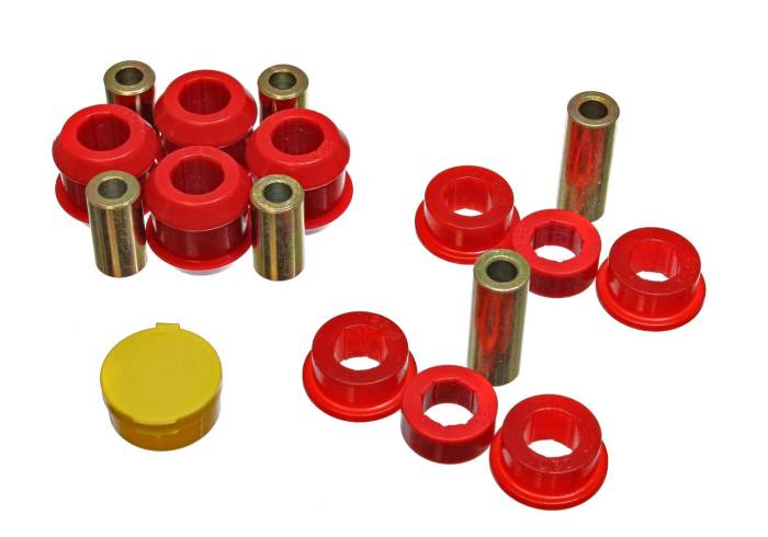 Energy Suspension - 1990-1993 Acura Integra Energy Suspension Red Front Control Arm Bushing Set