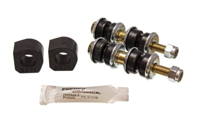Energy Suspension - 1984-1987 Honda Civic/CRX Energy Suspension Black 16mm Front Sway Bar Bushings