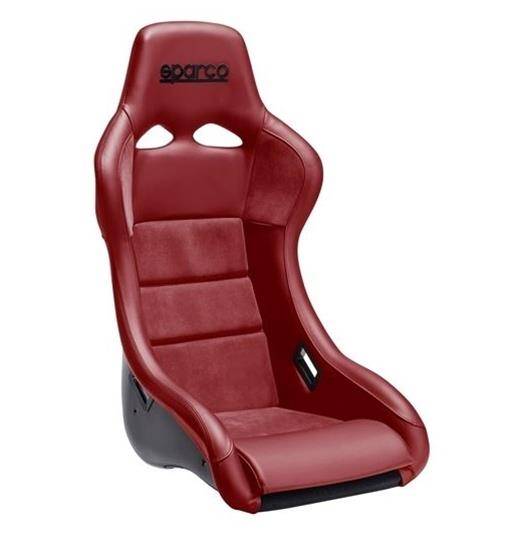 Sparco - Sparco Seat QRT Performance Leather/Alcantara Red