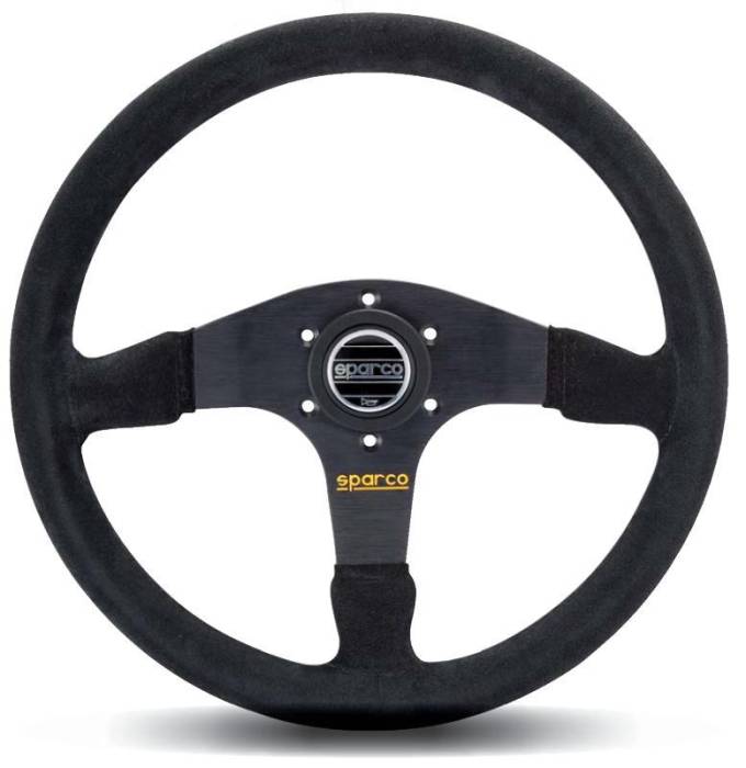 Sparco - Sparco Steering Wheel 375 Suede Black