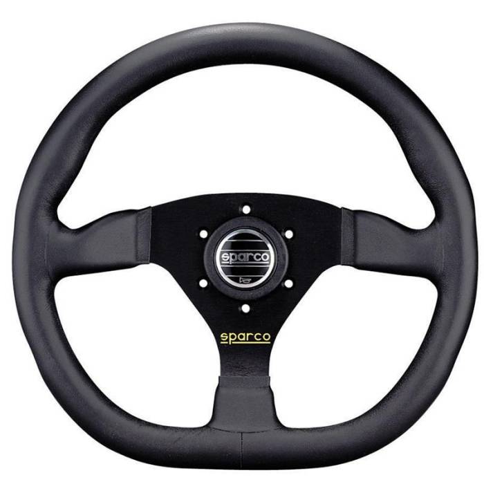 Sparco - Sparco Steering Wheel Ring L360 Leather Black