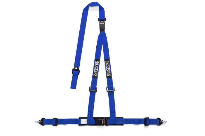 Sparco - Sparco Belt 2inch Blue 3pt Double Release