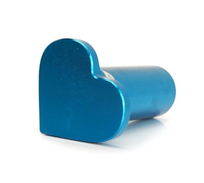 NRG Innovations - Toyota 86, WRX/STI, Mazda NRG Heart Shape Drift Button - Blue