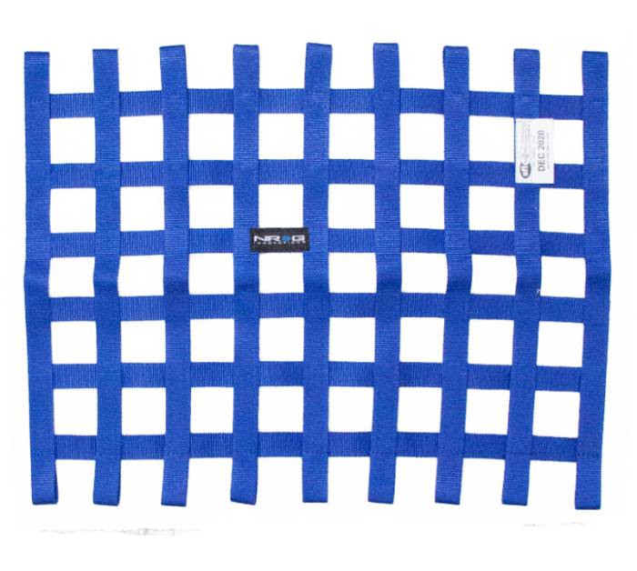 NRG Innovations - NRG SFI Spec Window Net - Blue 18inch x 23inch