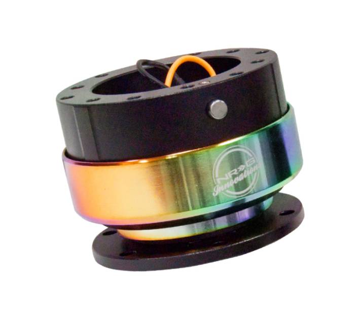 NRG Innovations - NRG Quick Release Gen 2.0 - Black Body / Neochrome Ring