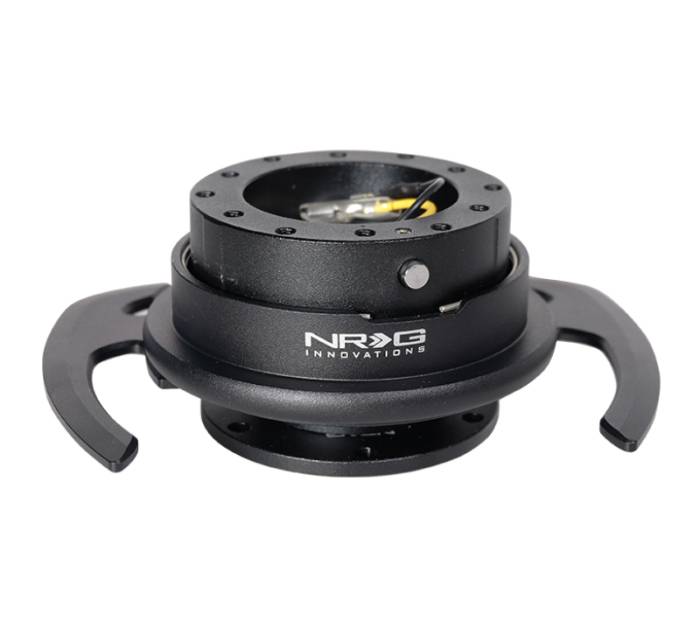 NRG Innovations - NRG Quick Release Kit Gen 4.0 - Black Body / Black Ring w/ Handles