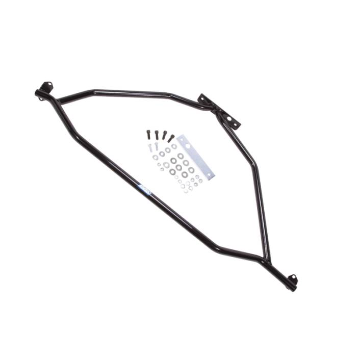 BBK - 1986-1993 Ford Mustang 5.0 BBK Tubular Strut Tower Brace - Black Powdercoat Finish