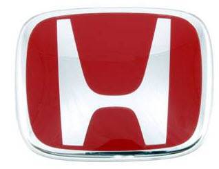 2018+ Honda GK Fit JDM Front Red H Emblem