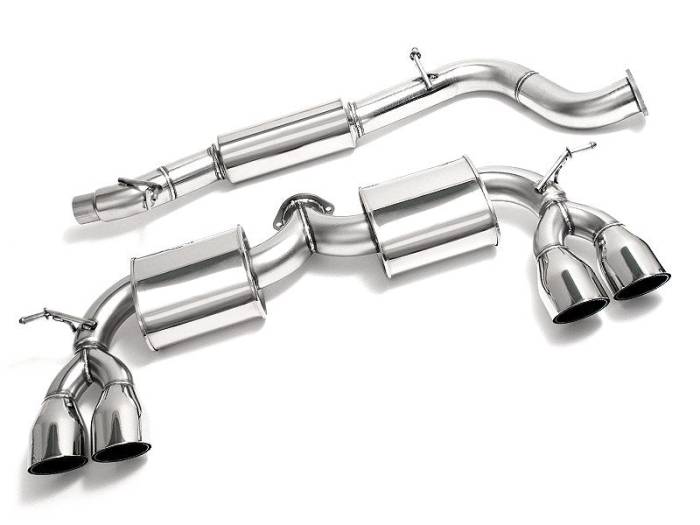 Neuspeed - 2015-2017 Volkswagen Golf R Neuspeed Stainless Steel Cat-Back Exhaust