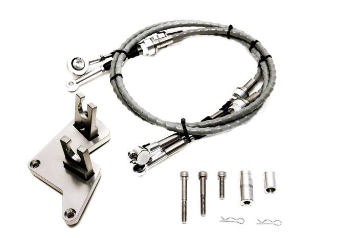 Private Label Mfg - Precision Works Shifter Cable & Transmission Bracket For Honda B-Series AWD
