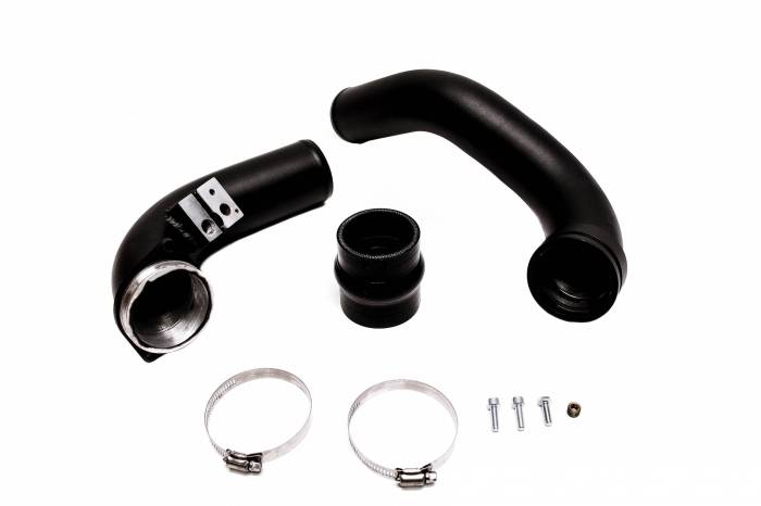 Private Label Mfg - 2020+ Toyota Supra Private Label Mfg. Charge Pipes (BLACK)