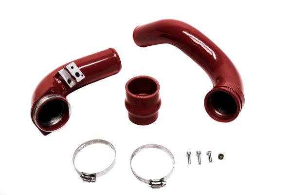 Private Label Mfg - 2020+ Toyota Supra Private Label Mfg. Charge Pipes (RED)