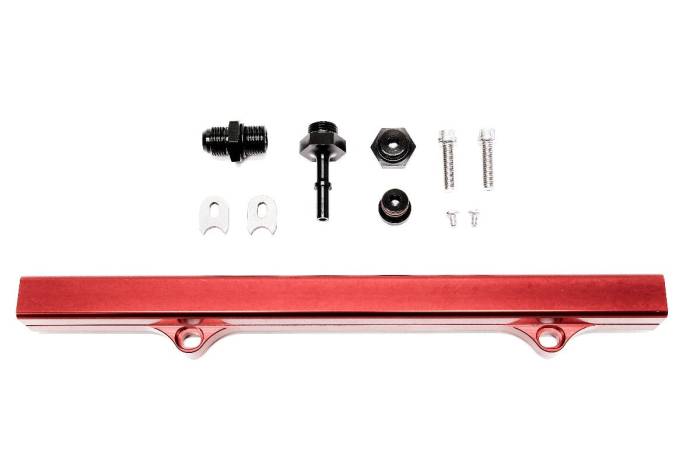 Private Label Mfg - Precision Works Honda K-Series Fuel Rail Multi Port (RED)