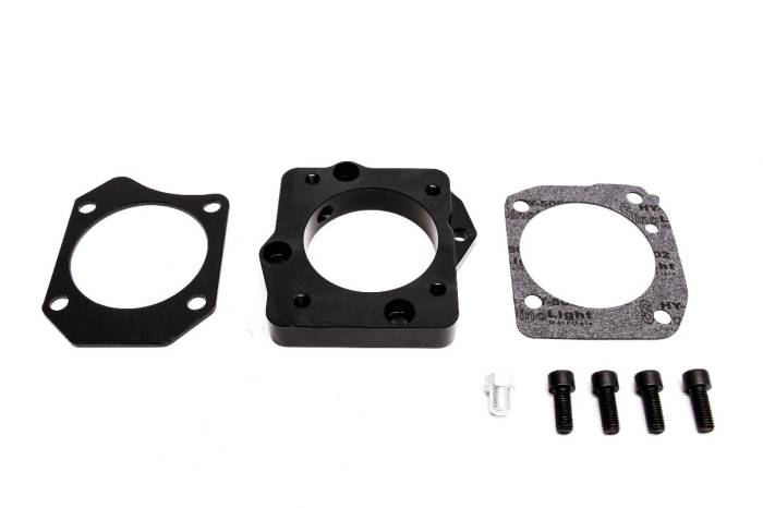 Private Label Mfg - Precision Works Throttle Body Adapter K2B B2K K2H K-Series H-Series (BLACK)