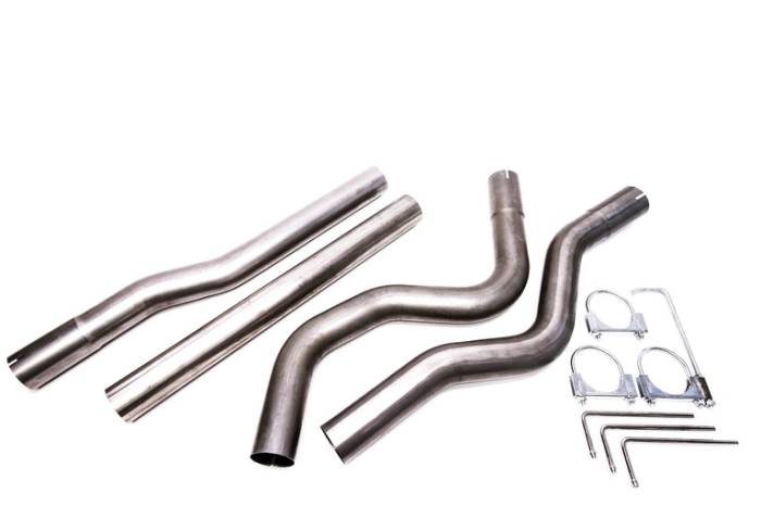 Private Label Mfg - Private Label Mfg. Stainless Steel Cat-Back Exhaust Piping Kit 3" - Honda EG EK DC2