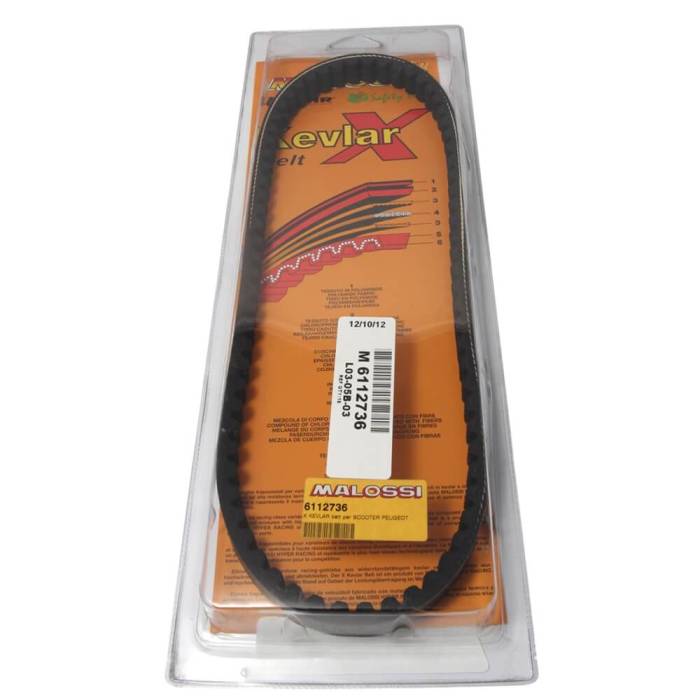 Malossi - Malossi Belt (Kevlar, 18 x 8 x 755mm); Peugeot