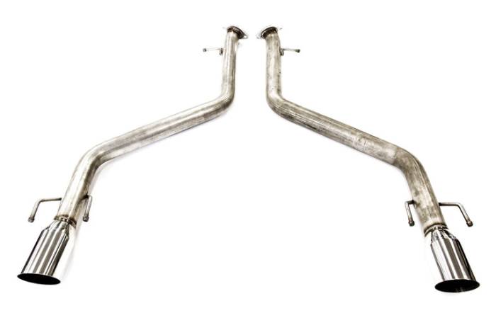 Private Label Mfg - 2021+ Lexus IS300 Private Label Mfg. Axle-Back Exhaust (BLUE TIPS)