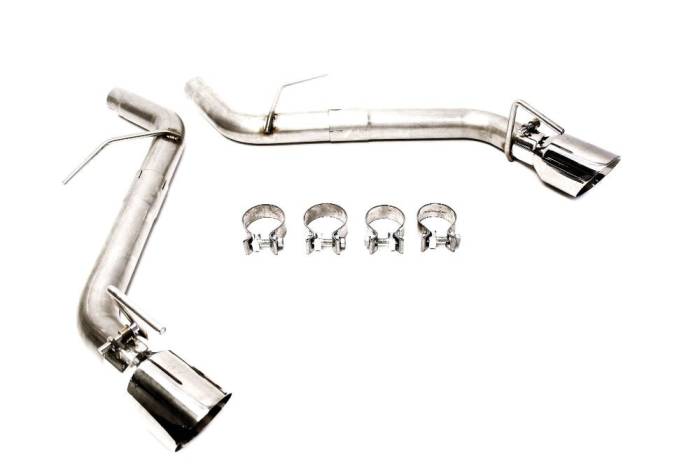 Private Label Mfg - 2016-2022 Chevy Camaro with 2.0L & 3.6L engines Private Label Mfg. Axle-Back Exhaust - (NON-RESONATED) For Non-NPP models