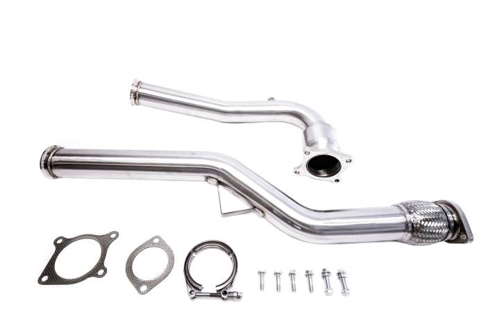 Private Label Mfg - 2015+ Subaru WRX Private Label Mfg. J-Pipe Downpipe Catted