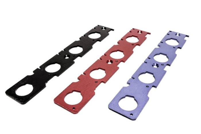 Private Label Mfg - Private Label Mfg. H-Series Coil On Plug Adapter Plate Cover - Black Anodized