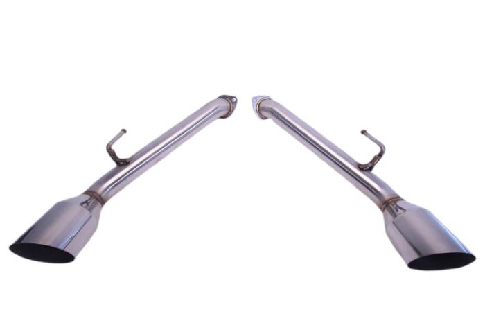 Private Label Mfg - 2017+ Infiniti Q60 Private Label Mfg. Axle Back Exhaust Muffler Delete