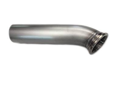 Private Label Mfg - Private Label Mfg. Universal Dump Tube For Turbo Wastegate - 38MM V-BAND at 45 Degree