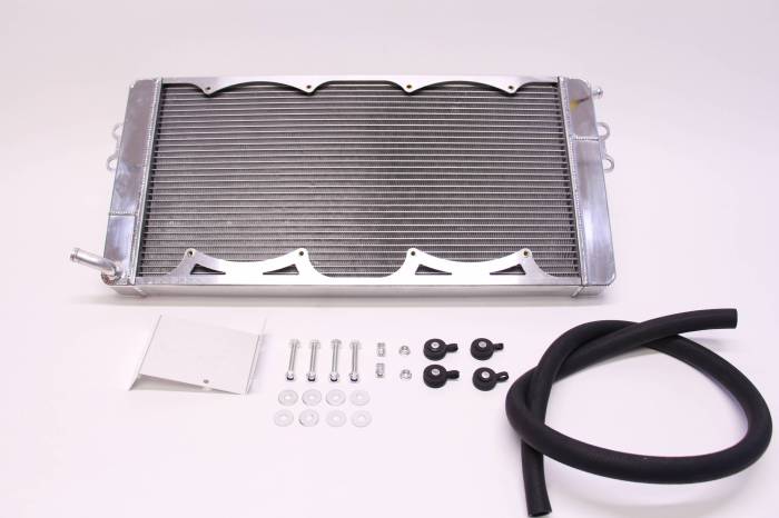 Private Label Mfg - 2005-2019 Ford Mustang Private Label Mfg. Heat Exchanger - Silver (No Fan)